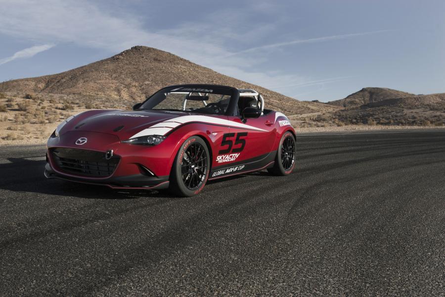  Mazda MX-5 Miata Cup Race Car Concept 2014 года  (фото 24 из 28)